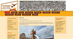 Desktop Screenshot of frischgefluegel-steinert.de